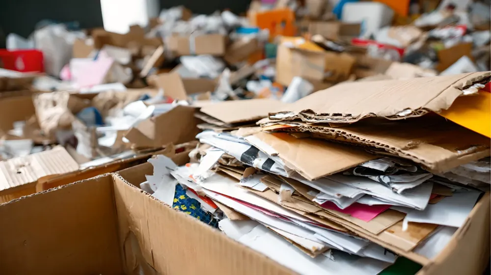 Recyclage de déchets à Avignon