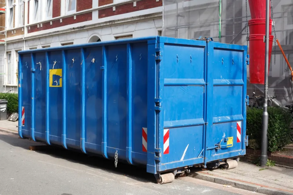 Collecte de déchets à Avignon