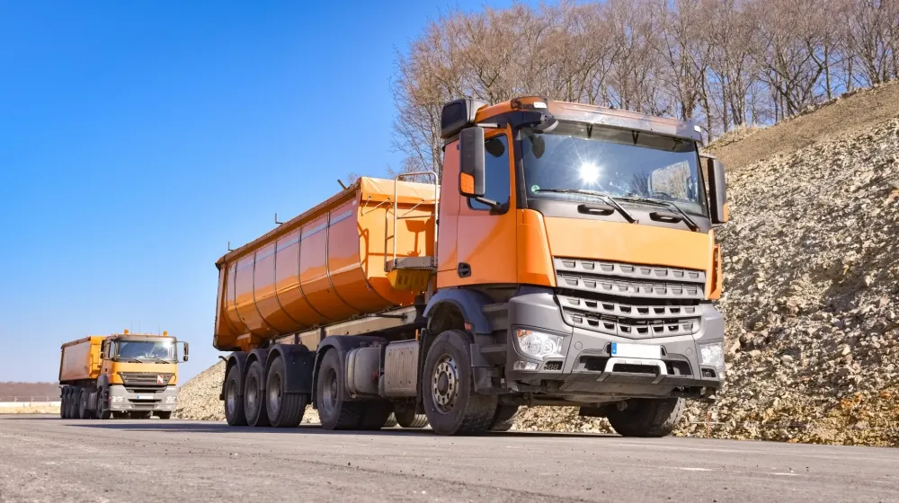 Transport de matériaux à Avignon